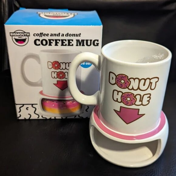 Bigmouth Inc Donut Hole mug Brand New - Picture 11 of 11